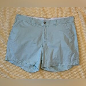 OLD NAVY Mint Green/Light Blue Khaki/Chino SHORTS 18 - 7' inseam